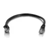 Sieciowy kabel krosowy C2G 3m Cat5e z osłoną, nieekranowany UTP, czarny