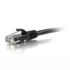 Sieciowy kabel krosowy C2G 3m Cat5e z osłoną, nieekranowany UTP, czarny