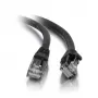 Sieciowy kabel krosowy C2G 3m Cat5e z osłoną, nieekranowany UTP, czarny