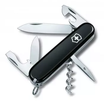Victorinox Spartan czarny szwajcarski scyzoryk 12 funkcji czarny