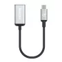 Manhattan USB-C to HDMI kabel, 4K@60Hz, 5 Gbps (USB 3.2 Gen1 aka USB 3.0), 15cm, Czarny, Male to Female, Three Year Warranty