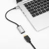 Manhattan USB-C to HDMI kabel, 4K@60Hz, 5 Gbps (USB 3.2 Gen1 aka USB 3.0), 15cm, Czarny, Male to Female, Three Year Warranty