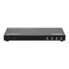 Manhattan 4K 4-Port HDMI Multiviewer Switch, przełącznik z czterema wejściami na jednym wyświetlaczu, 4k@30Hz, wiele opcji widoku w tym obraz w obrazie i ekran podwójny/poczwórny, sterowanie przyciskiem lub pilotem, audio 3,5 mm i Toslink, czarny, 3 lata gwarancji
