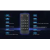 Manhattan 4K 4-Port HDMI Multiviewer Switch, przełącznik z czterema wejściami na jednym wyświetlaczu, 4k@30Hz, wiele opcji widoku w tym obraz w obrazie i ekran podwójny/poczwórny, sterowanie przyciskiem lub pilotem, audio 3,5 mm i Toslink, czarny, 3 lata gwarancji