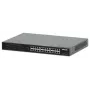 Intellinet 24-portowy gigabitowy przełącznik Ethernet PoE+ z 2 portami SFP, zgodny z IEEE 802.3at/af (PoE+/PoE), budżet mocy PoE 370 W, dwa otwarte sloty 1G SFP, do montażu w szafie rack 19 cali
