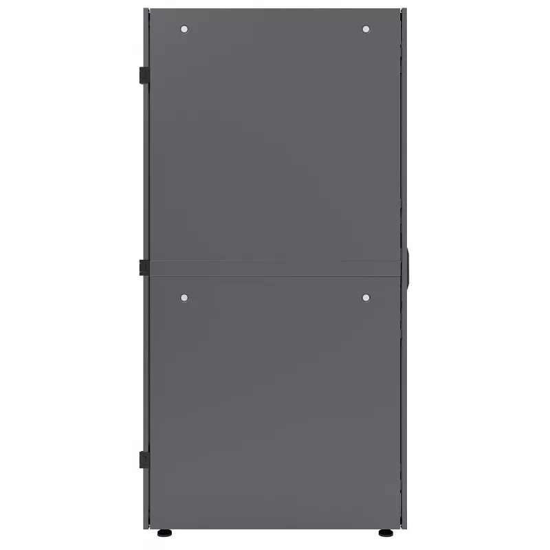 Intellinet 19 inch Szafa Serwerowa - Wolnostojąca, 42U, 800x1200mm (szerokość x głębokość), Czarna, Zmontowana, Maks. 1500kg, Wielopunktowy Zamek Drzwi, Jeden Zamek na Panel Boczny, Głębokość Użytkowa 123 do 973mm, IP20, Stojak, Stal