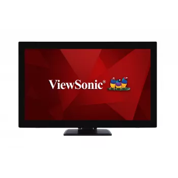 Monitor Viewsonic TD2760 68.6 cm (27 cali) 1920 x 1080 pikseli Full HD LED Dotykowy Wielodotykowy Czarny