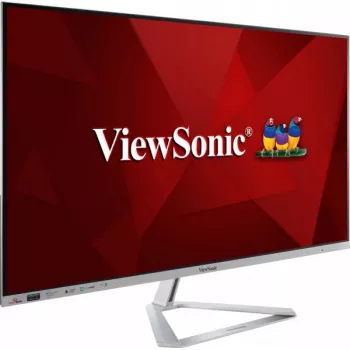 Monitor Viewsonic VX Series VX3276-2K-mhd-2 81,3 cm (32 cale) 2560 x 1440 pikseli Quad HD LED Srebrny