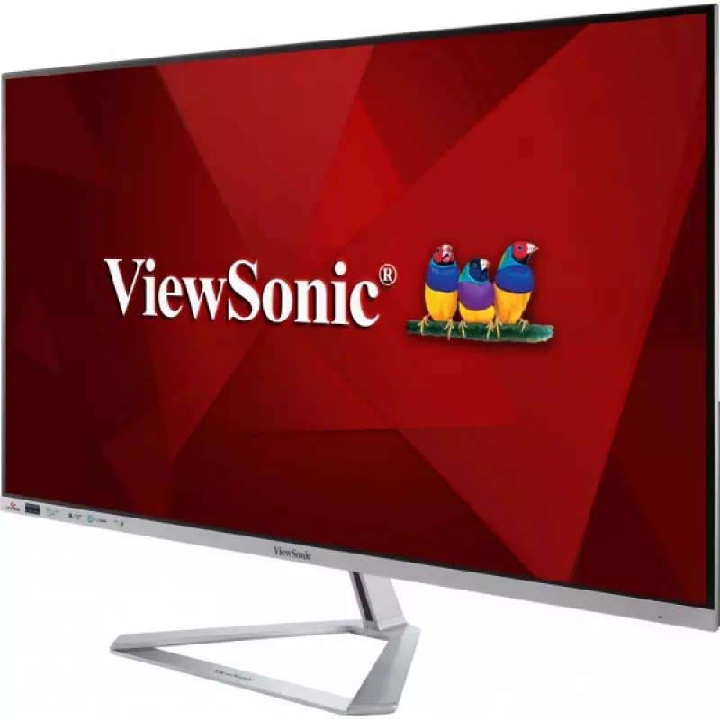 Monitor Viewsonic VX Series VX3276-2K-mhd-2 81,3 cm (32 cale) 2560 x 1440 pikseli Quad HD LED Srebrny