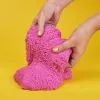 Kinetic Sand, 2lbs Crystal Pink Shimmering Play Sand (opakowanie może się różnić), formowalne zabawki sensoryczne dla dzieci od 3 lat