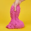 Kinetic Sand, 2lbs Crystal Pink Shimmering Play Sand (opakowanie może się różnić), formowalne zabawki sensoryczne dla dzieci od 3 lat