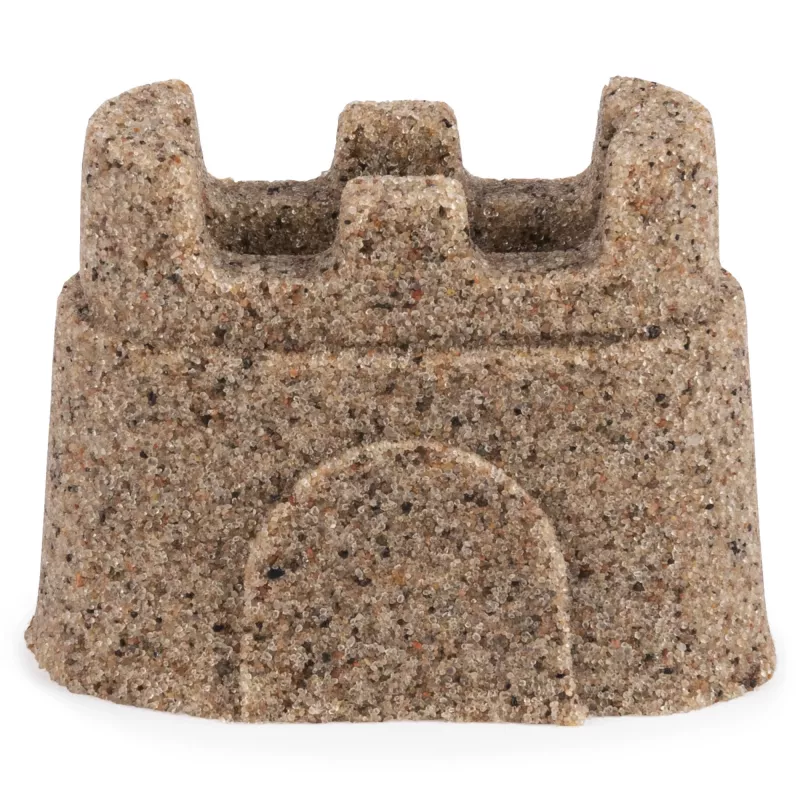 Kinetic Sand, 5,5 funta (2,5 kg) naturalny brązowy piasek do zabawy dla dzieci, do prac plastycznych i rękodzieła, piaskownicy, Amazon Exclusive (opakowanie może się różnić), formowalne zabawki sensoryczne, od 3 lat