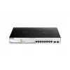 D-Link 10-Port Gigabit PoE+ Smart Managed Switch including 2 SFP Ports