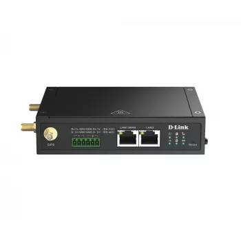D-Link 4G LTE IIoT Gateway, Bramka sieci komórkowej, Czarny, 4G, LTE, LTE, MicroSD (TransFlash), Zewnętrzny