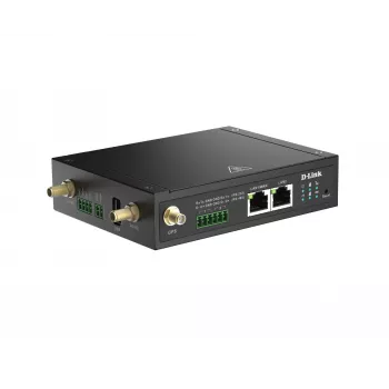 D-Link 4G LTE IIoT Gateway, Bramka sieci komórkowej, Czarny, 4G, LTE, LTE, MicroSD (TransFlash), Zewnętrzny