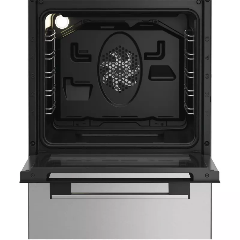 Whirlpool W5G8LMX Kuchenka wolnostojąca Elektryczny Gaz Stal nierdzewna