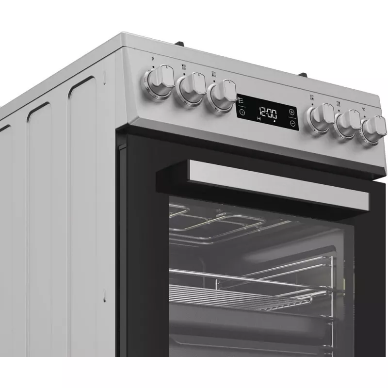 Whirlpool W5G8LMX Kuchenka wolnostojąca Elektryczny Gaz Stal nierdzewna