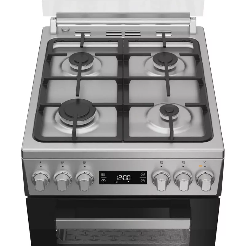 Whirlpool W5G8LMX Kuchenka wolnostojąca Elektryczny Gaz Stal nierdzewna