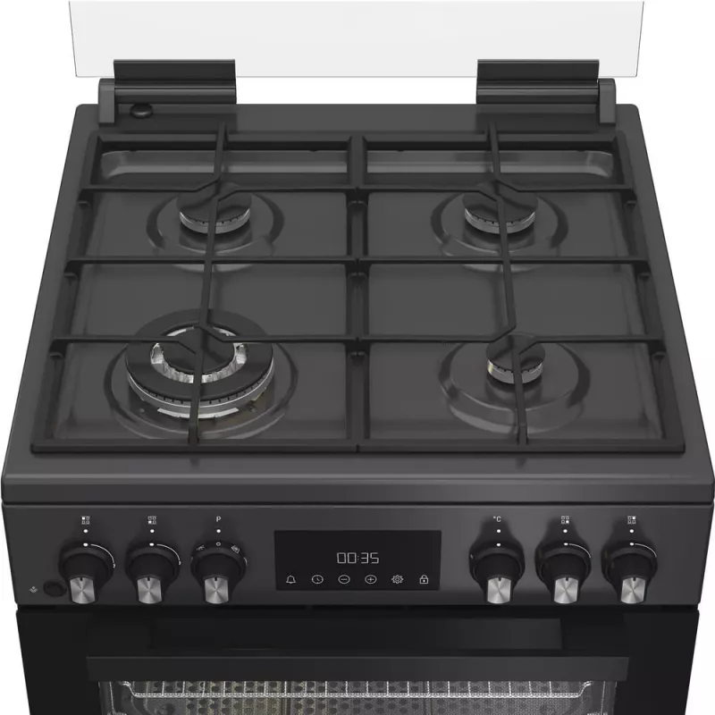 Whirlpool 859991716090 kuchenka wolnostojąca Kuchenka Elektryczna Gazowa Czarny
