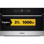 Whirlpool WMD54MX Czarny, Stal nierdzewna Kuchenka mikrofalowa z grillem Do zabudowy 31 L 1000 W