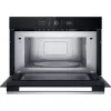 Whirlpool WMD54MX Czarny, Stal nierdzewna Kuchenka mikrofalowa z grillem Do zabudowy 31 L 1000 W