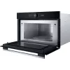 Whirlpool WMD54MX Czarny, Stal nierdzewna Kuchenka mikrofalowa z grillem Do zabudowy 31 L 1000 W