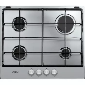 Whirlpool TGML 650 IX Stal nierdzewna Do zabudowy 58 cm Gaz 4 stref(y)