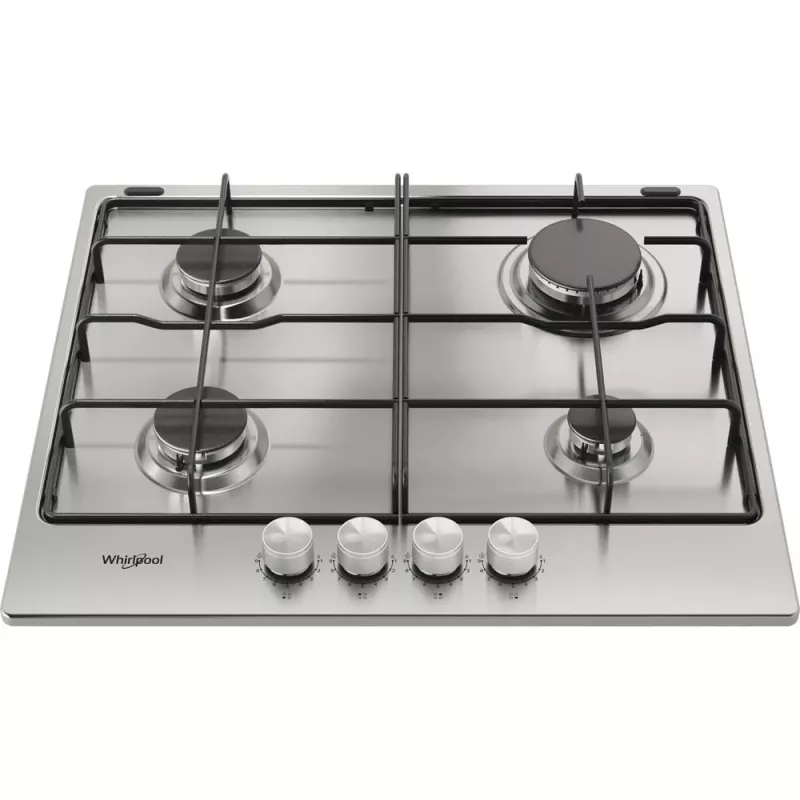 Whirlpool TGML 650 IX Stal nierdzewna Do zabudowy 58 cm Gaz 4 stref(y)