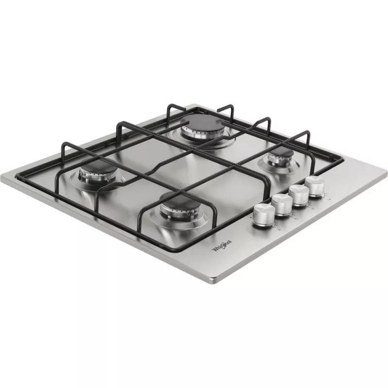 Whirlpool TGML 650 IX Stal nierdzewna Do zabudowy 58 cm Gaz 4 stref(y)