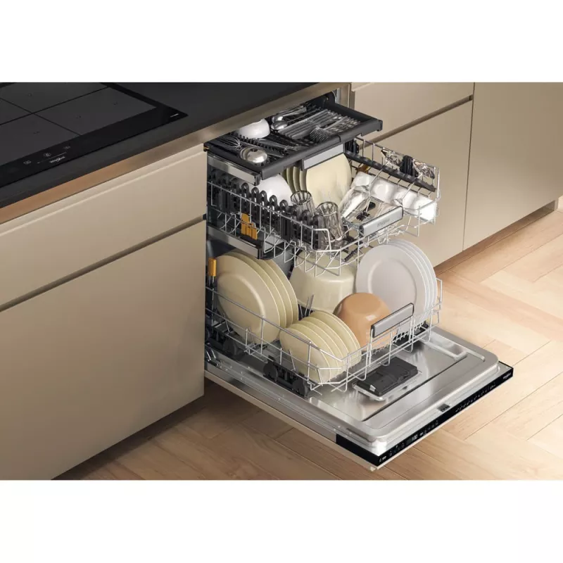 Whirlpool W7I HP42 L w pełni zabudowana, 15 kompletów