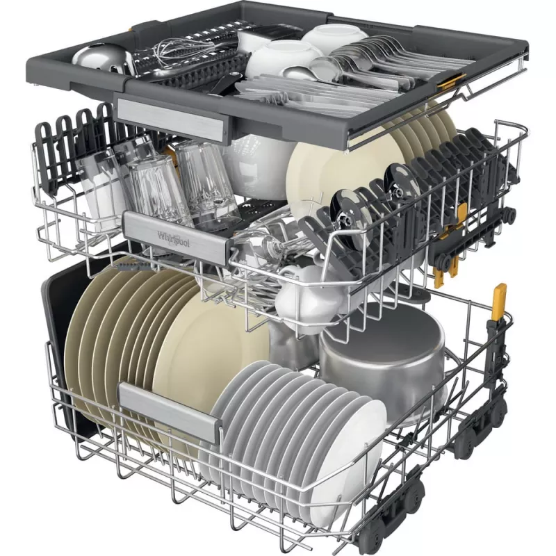 Whirlpool W7I HP42 L w pełni zabudowana, 15 kompletów
