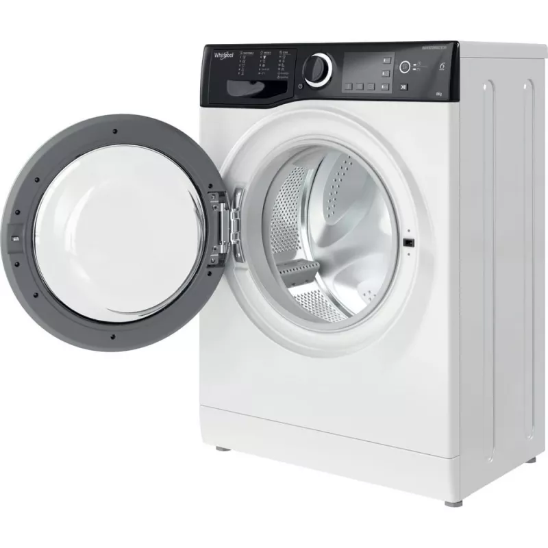 Whirlpool WRBSB 6249 S EU pralka ładowana od przodu 6 kg 1151 RPM Czarny, Biały