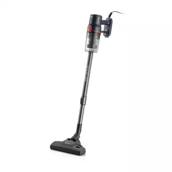 Ariete 2708 Handy Force One, miotła elektryczna i odkurzacz ręczny, 600 W, 2 w 1, technologia cyklonowa, bezworkowy, zbiornik 0,6 l, filtr HEPA.