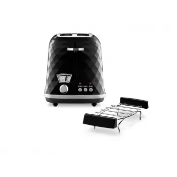 De’Longhi Brilliante 2 kromki 900 W Czarny