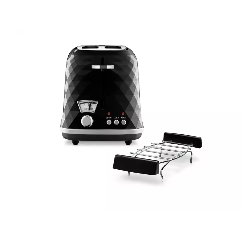 De’Longhi Brilliante 2 kromki 900 W Czarny