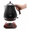 De’Longhi KBOV 2001.BK czajnik elektryczny 1,7 L 2000 W Czarny, Brązowy