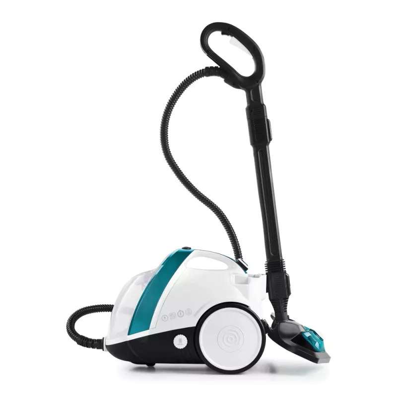 Polti Vaporetto Smart 100_T Cylindrowy odkurzacz parowy 1500 W Niebieski, Biały