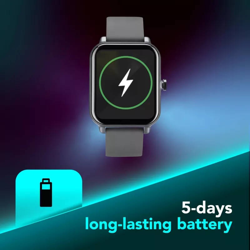 Cellularline ION Bluetooth® smartwatch z aplikacją, LED, 91 g