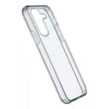 Cellularline Clear Protect - Galaxy S24 twarde etui z gumowymi krawędziami