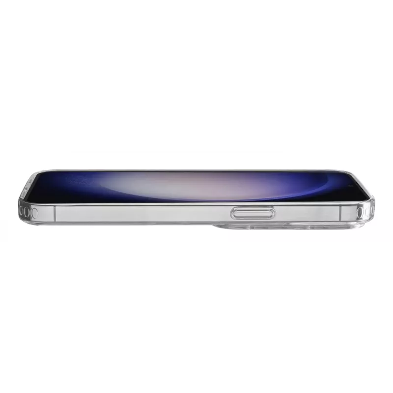 Cellularline Clear Protect - Galaxy S24 twarde etui z gumowymi krawędziami