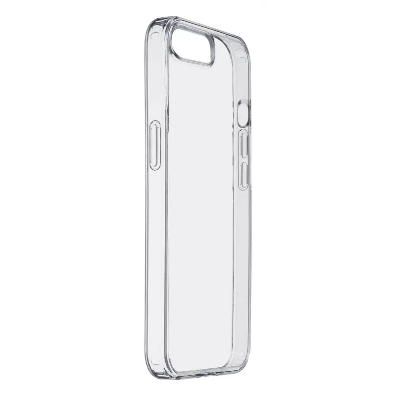 Cellularline Clear Protect - twarde etui z gumowymi krawędziami do iPhone 16e/17e