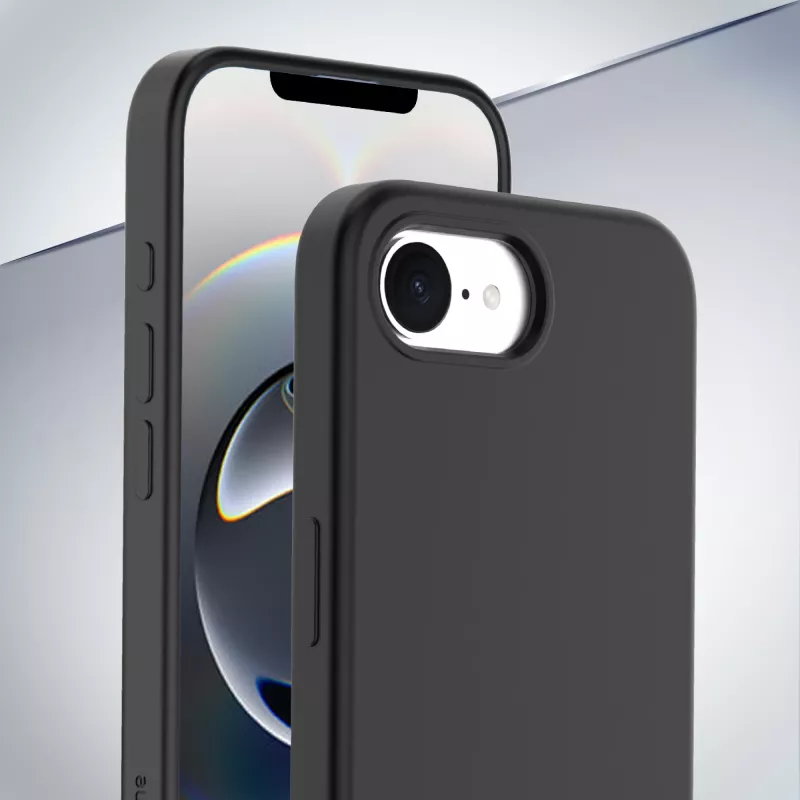 Cellularline Sensation - iPhone 16e/17e Miękkie w dotyku silikonowe etui z wbudowaną technologią antybakteryjną Microban®
