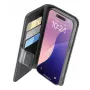 Cellularline Book Agenda - iPhone 16e/17e Etui książkowe ze skóry ekologicznej z zamknięciem magnetycznym