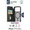 Cellularline Daily Mag - iPhone 17 Pro Max Book cover z półprzezroczystą twardą tylną obudową kompatybilną z ekosystemem Magsafe®