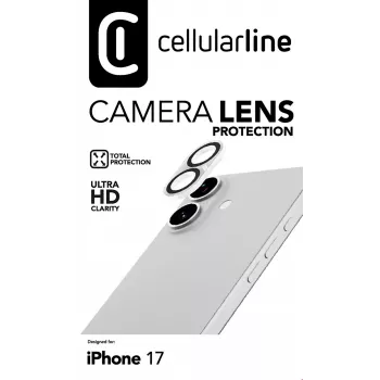 Cellularline Camera Lens - Ochrona aparatu iPhone 17