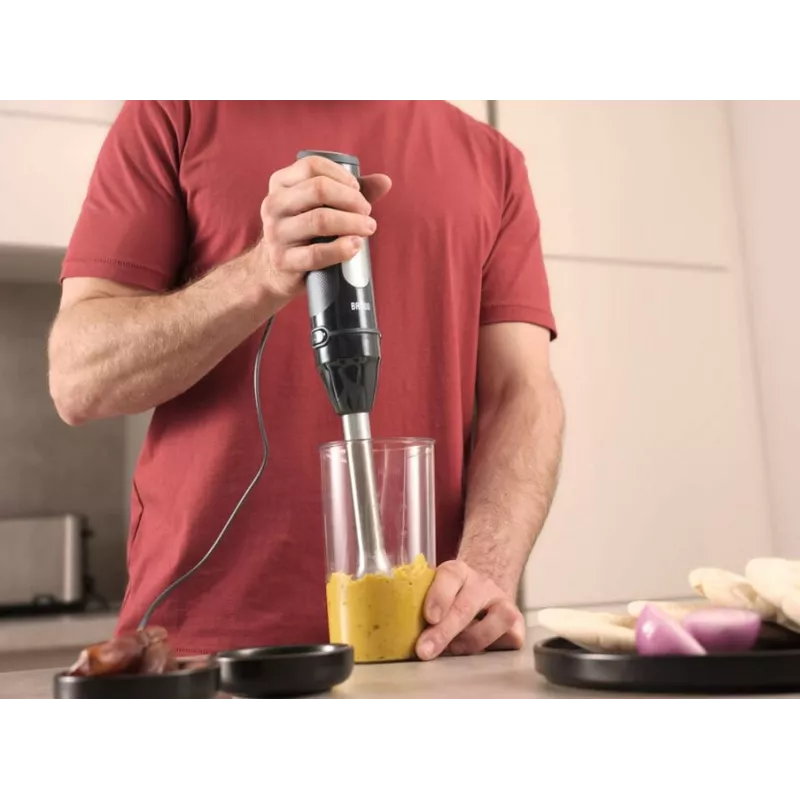 Braun MultiQuick 5 Pro Blender ręczny 0,6 L 1000 W Czarny, Srebrny