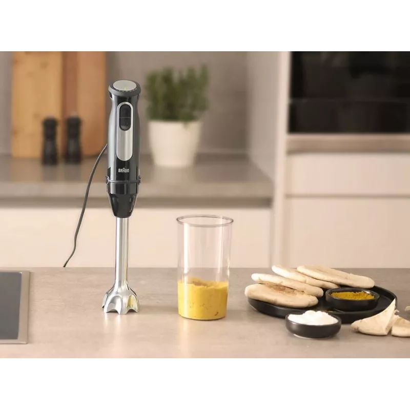 Braun MultiQuick 5 Pro Blender ręczny 0,6 L 1000 W Czarny, Srebrny