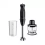 Braun MultiQuick 3 MQ30201M 0.6 L Blender ręczny 900 W Czarny, Stal satynowana