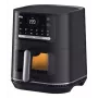 Braun HF 5075 Pojedynczy Wolnostojący 2000 W Frytkownica na gorące powietrze Czarny, Szary