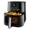 Braun HF 5075 Pojedynczy Wolnostojący 2000 W Frytkownica na gorące powietrze Czarny, Szary